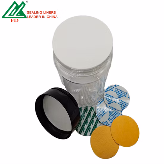 Tappo per bottiglia a induzione per uso alimentare realizzato in foglio di alluminio per sigillare barattoli di spezie/barattoli di plastica per salsa di pasta