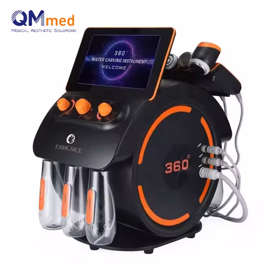 Dispositivo 10 in 1 per microdermoabrasione idra dermoabrasione con spade peeling con acqua e ossigeno